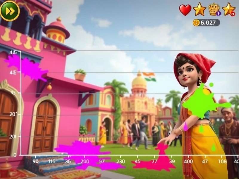 Hyderabad Highlights festival event showing colorful Holi celebration